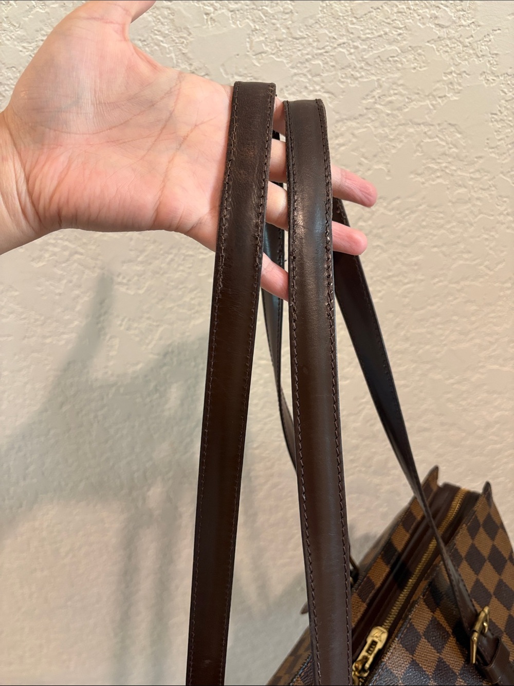 Sold LOUIS VUITTON TH1015 Damier Ebene Chelsea with Lock 315 - Picture 8 of 15